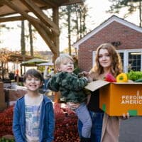 Every act of change begins with a neighbor. Donate to Feeding America today. icon