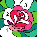 Happy Color by Numbers Game icon