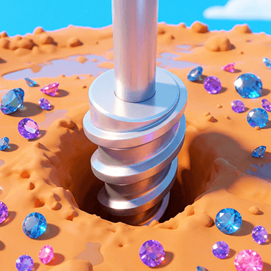 Drill & Collect: idle mine dig icon